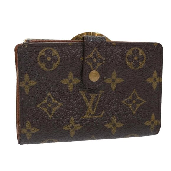 LOUIS VUITTON Monogram Porte Monnaie Billets Viennois Wallet M61663 Auth 50864 - Picture 1 of 16